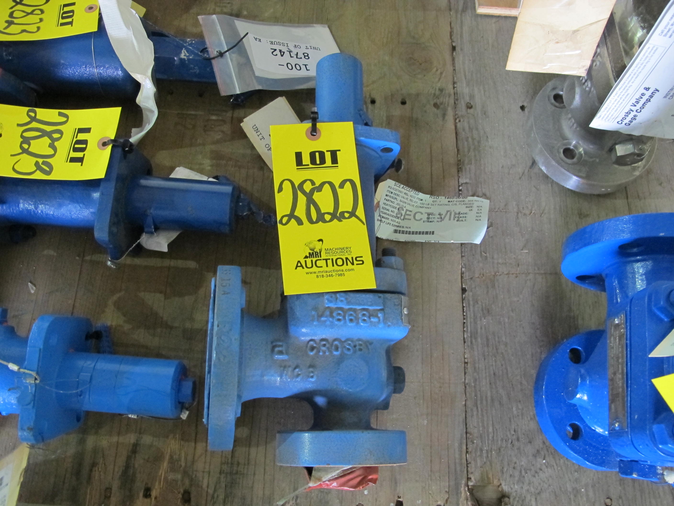 VALVE, RELIEF TYPE, 150 LB SET RATING, CARBON STL MATERIAL, FLANGED CONNECTIONS, FULL NOZZLE STYLE. 1D2 SIZE VALVE MUST BE ASME VIII "UV" STAMPED, PART # JBS-15-A (W-51) LOADING & HANDLING FEE $15-